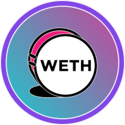 Aave Polygon WETH crypto logo