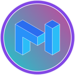 Aave Polygon WMATIC logo Aave Polygon WMATIC crypto logo