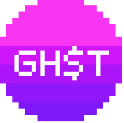 Aave v3 GHST logo Aave v3 GHST crypto logo