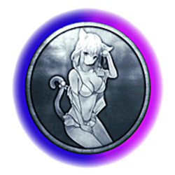 Anime coin logo