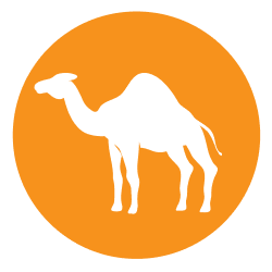 Arabic crypto logo