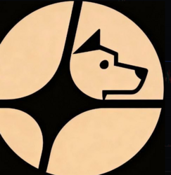 aster dog crypto logo