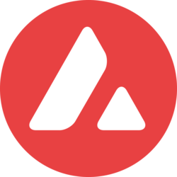 Avalanche coin logo