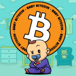 Baby BitCoin logo Baby BitCoin crypto logo