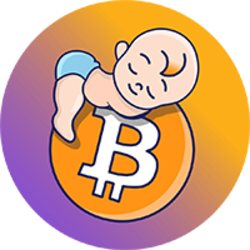 Baby Bitcoin logo Baby Bitcoin crypto logo