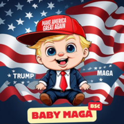 Baby Maga logo Baby Maga crypto logo