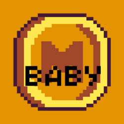 Baby Memecoin crypto logo