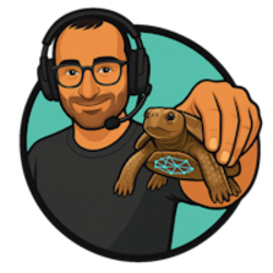 Bitcoin the Turtle logo Bitcoin the Turtle crypto logo