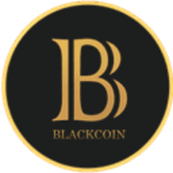 BlackCoin logo BlackCoin crypto logo