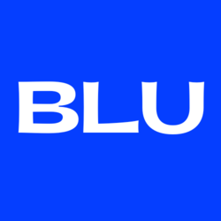 BLU logo BLU crypto logo