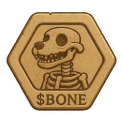 BONE logo BONE crypto logo