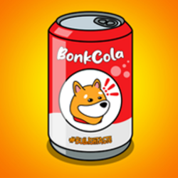 BonkCola logo BonkCola crypto logo