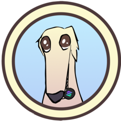 Borzoi logo Borzoi crypto logo