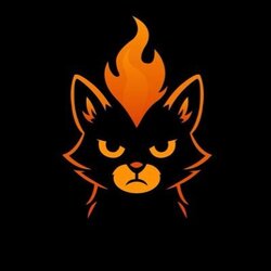 Burning Jup logo Burning Jup crypto logo