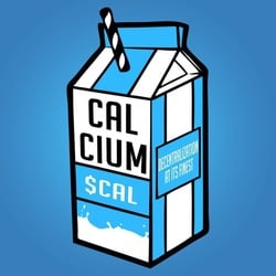 Calcium coin logo