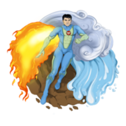 Captain Planet logo Captain Planet crypto logo