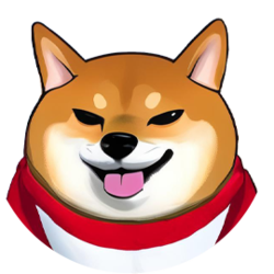 Christmas Shiba crypto logo