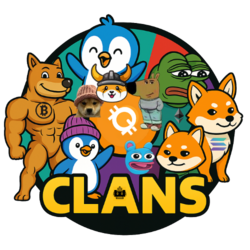 CLANS logo CLANS crypto logo