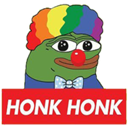 Clown Pepe crypto logo