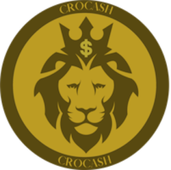 Crocash logo Crocash crypto logo