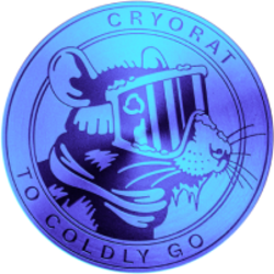 CRYORAT logo CRYORAT crypto logo