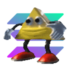 dancing triangle logo dancing triangle crypto logo