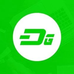 Dash Green crypto logo