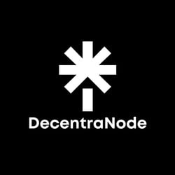 DecentraNode logo DecentraNode crypto logo