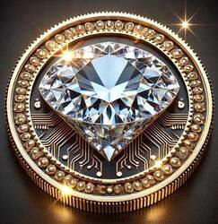 DIAMOND TOKEN 💎 logo DIAMOND TOKEN 💎 crypto logo