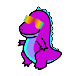Dino crypto logo