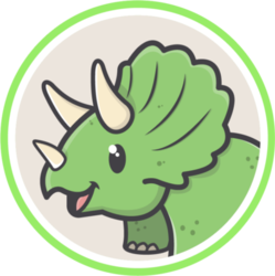 DinoSwap crypto logo
