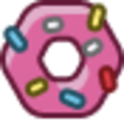 Donut coin logo