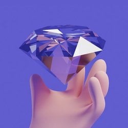 Elon Diamond Hands crypto logo