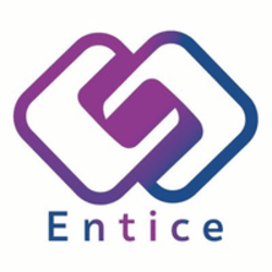 Entice logo Entice crypto logo