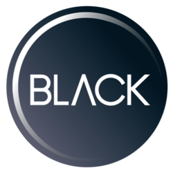 eosBLACK logo eosBLACK crypto logo