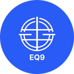 EQ9 logo EQ9 crypto logo