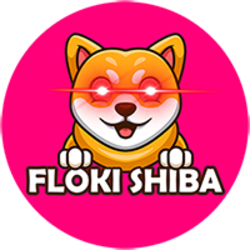 Floki Shiba crypto logo