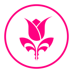 Flower coin logo