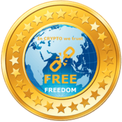 FREEdom coin crypto logo