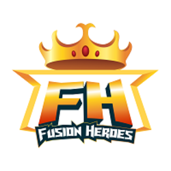 Fusion Heroes coin logo