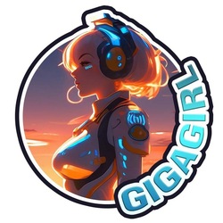 GIGAGIRL logo GIGAGIRL crypto logo
