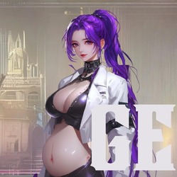 girl economy ai logo girl economy ai crypto logo