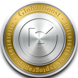 GlobalBoost coin logo