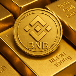 GOLD BNB crypto logo