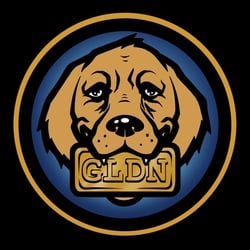 Golden Retriever crypto logo