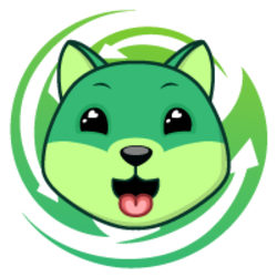Green Shiba Inu logo Green Shiba Inu crypto logo