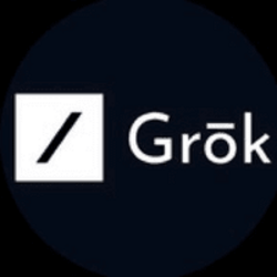 Grok by Grōk.com logo Grok by Grōk.com crypto logo