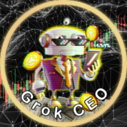 GROK CEO logo GROK CEO crypto logo