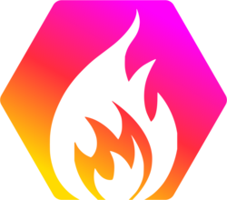 HEXFIRE logo HEXFIRE crypto logo