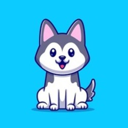 Husky logo Husky crypto logo